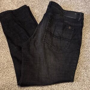 Men’s Buffalo David Bitton Jackson Straight Stretch Black Jeans 40x32